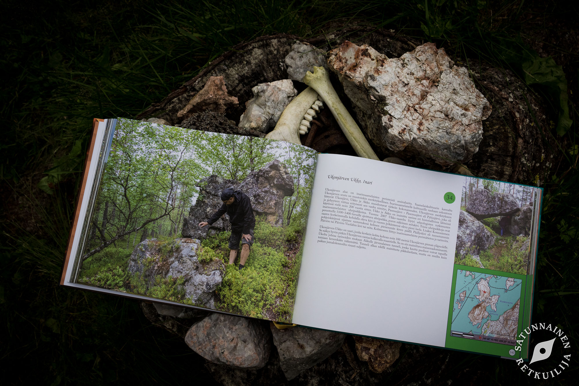 Suomen luonnon pyhät paikat-kirja - tarinapaikkojen raamattu - Satunnainen  Retkuilija